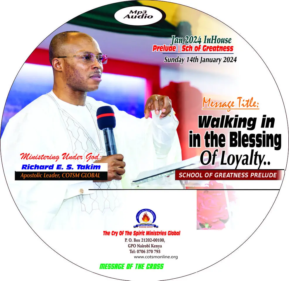 Walking in the blessing of loyalty prelude