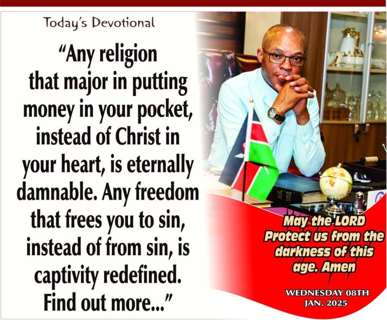 THE CRY OF THE SPIRIT DEVOTIONALS – BY RICHARD E. S. TAKIM