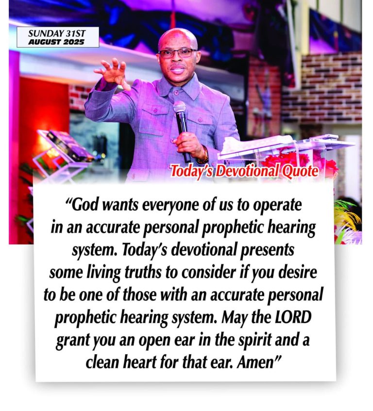 THE CRY OF THE SPIRIT DEVOTIONALS – BY RICHARD E. S. TAKIM