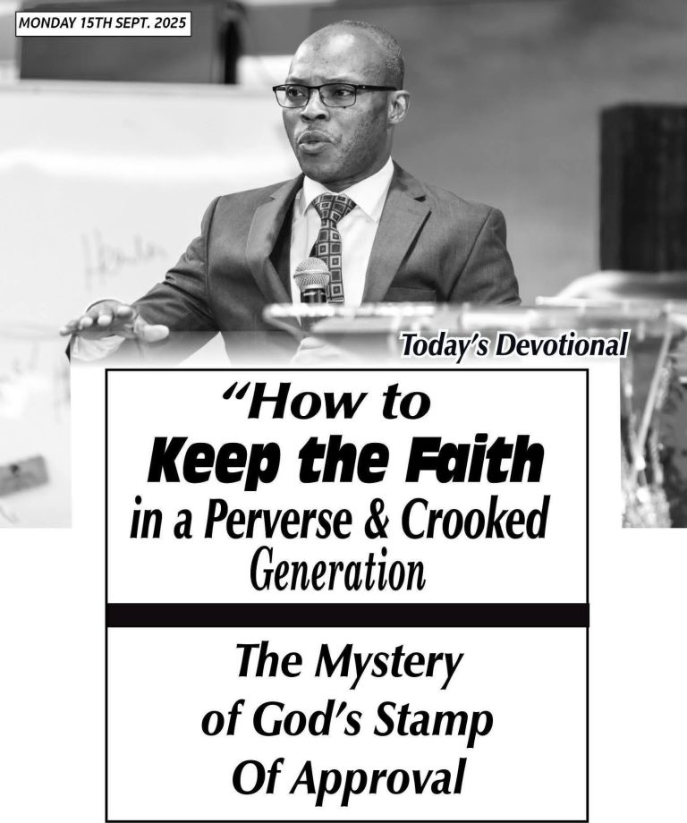 THE CRY OF THE SPIRIT DEVOTIONALS – BY RICHARD E. S. TAKIM