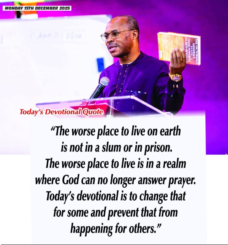 THE CRY OF THE SPIRIT DEVOTIONALS – BY RICHARD E. S. TAKIM