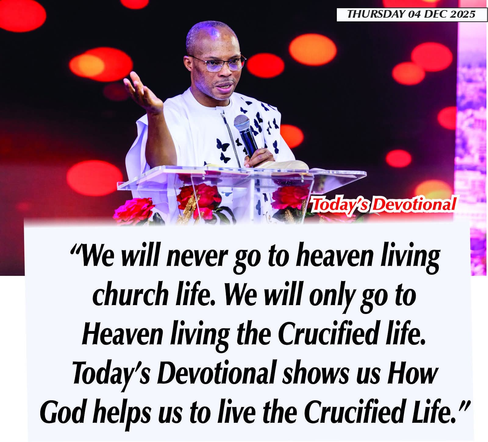 THE CRY OF THE SPIRIT DEVOTIONALS – BY RICHARD E. S. TAKIM