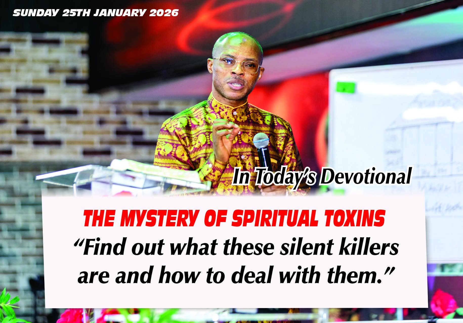 THE CRY OF THE SPIRIT DEVOTIONALS – BY RICHARD E. S. TAKIM