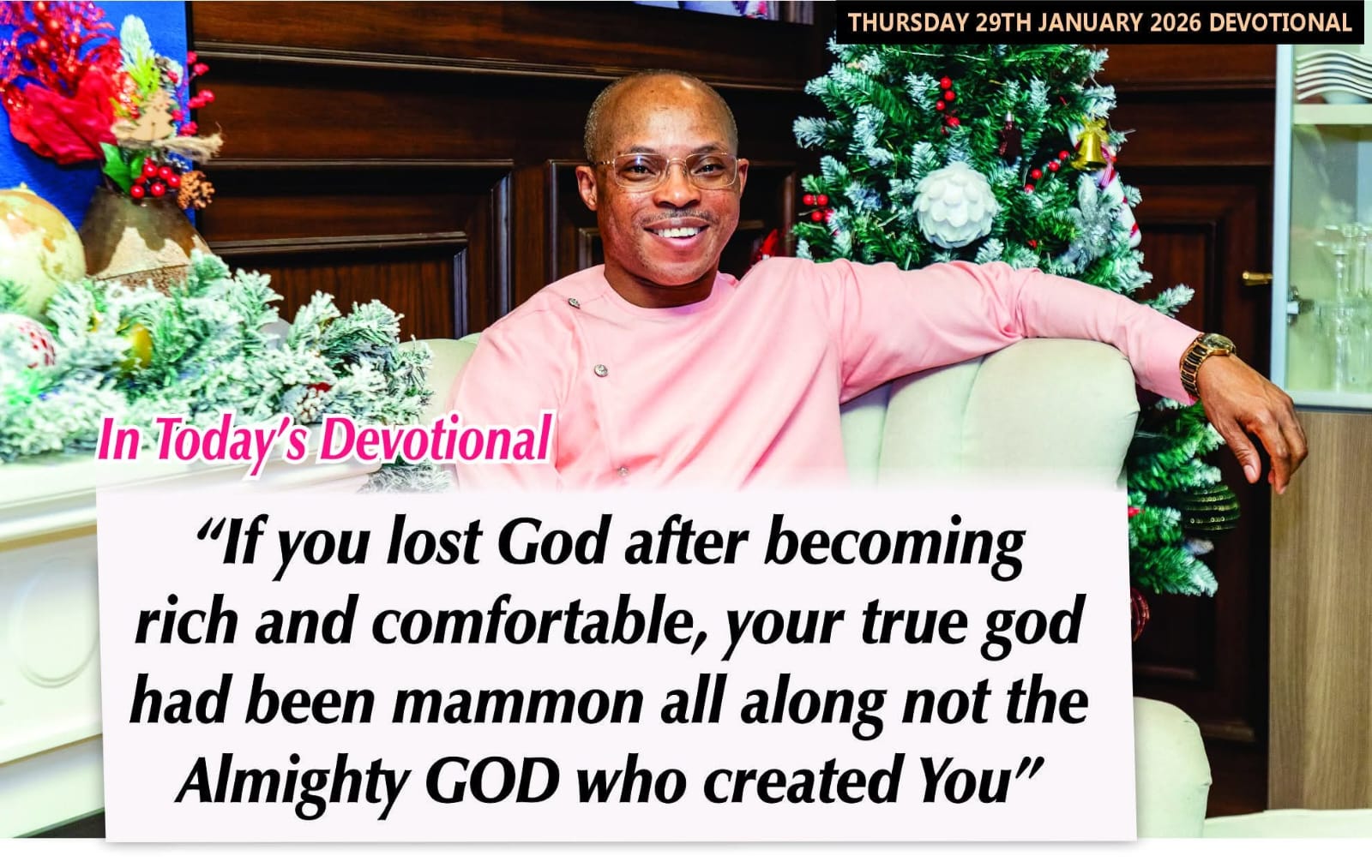 THE CRY OF THE SPIRIT DEVOTIONALS – BY RICHARD E. S. TAKIM