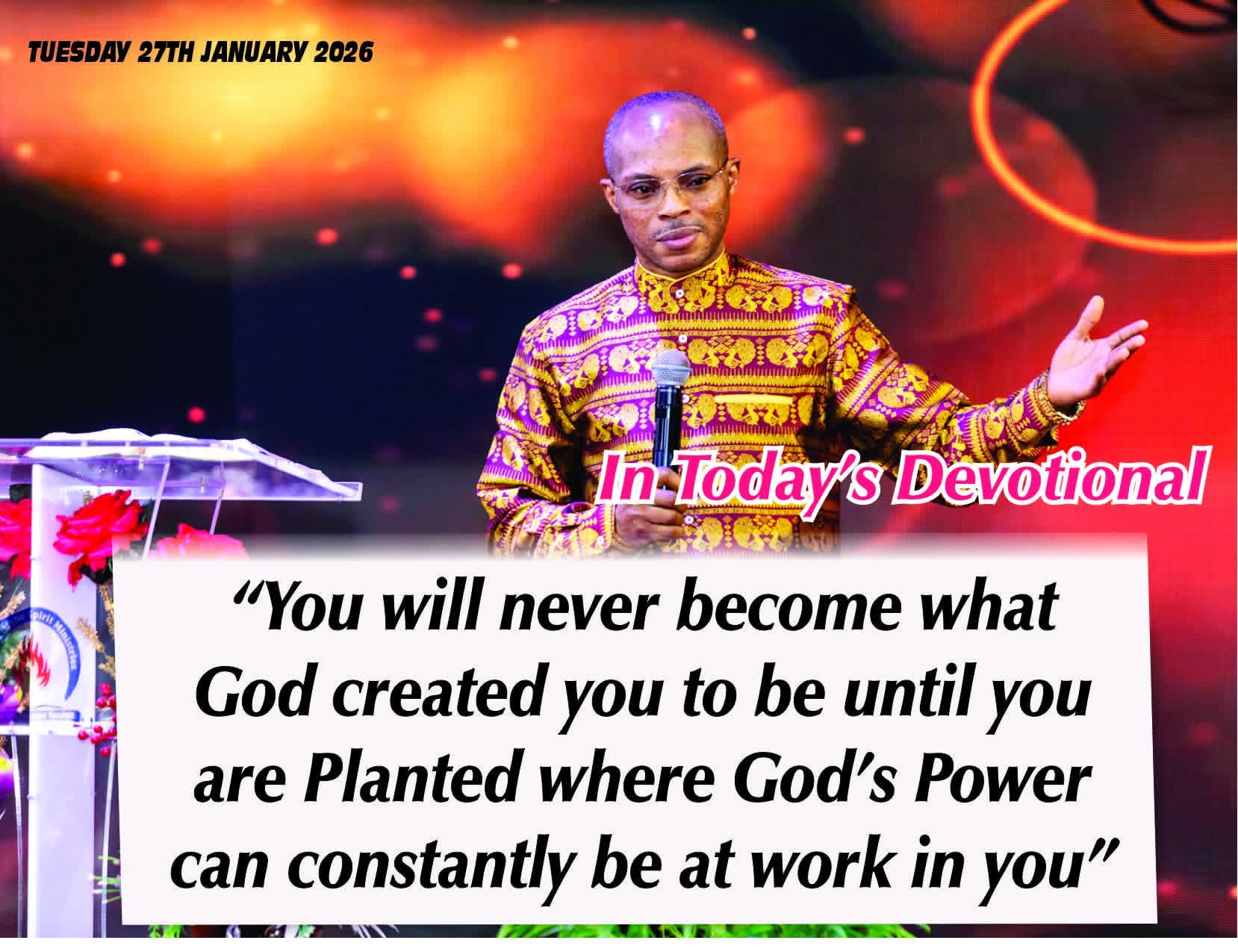 THE CRY OF THE SPIRIT DEVOTIONALS – BY RICHARD E. S. TAKIM