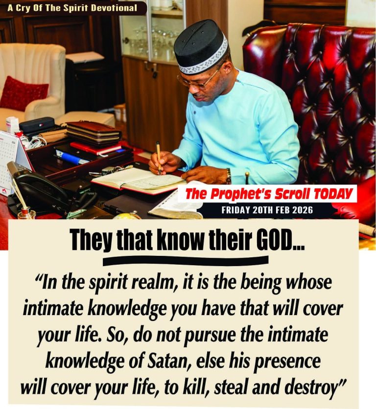 THE CRY OF THE SPIRIT DEVOTIONALS – BY RICHARD E. S. TAKIM