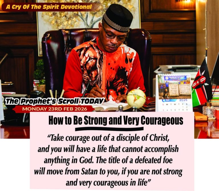 THE CRY OF THE SPIRIT DEVOTIONALS – BY RICHARD E. S. TAKIM