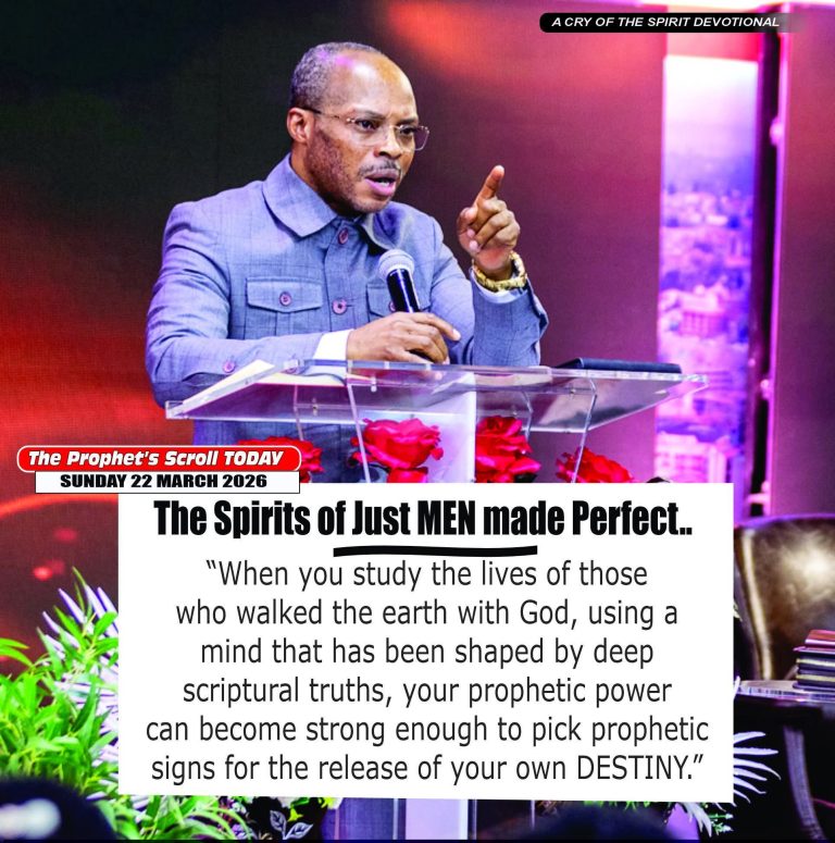 THE CRY OF THE SPIRIT DEVOTIONALS – BY RICHARD E. S. TAKIM