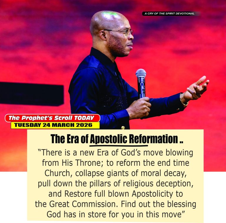 THE CRY OF THE SPIRIT DEVOTIONALS – BY RICHARD E. S. TAKIM