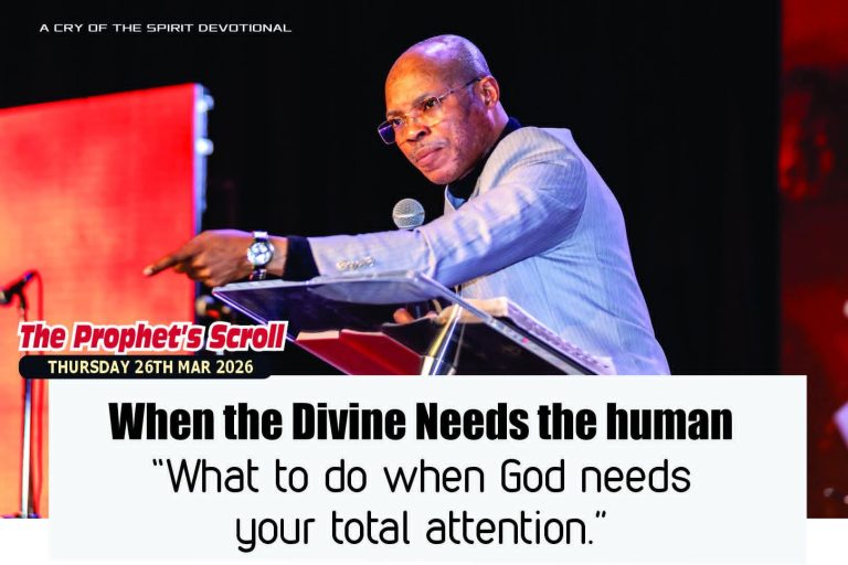 THE CRY OF THE SPIRIT DEVOTIONALS – BY RICHARD E. S. TAKIM