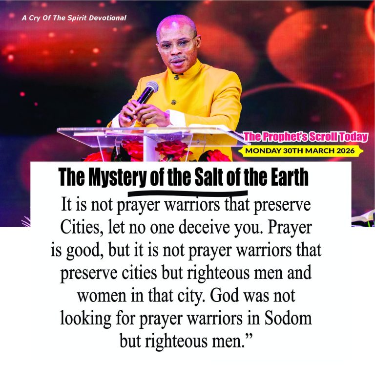 THE CRY OF THE SPIRIT DEVOTIONALS – BY RICHARD E. S. TAKIM