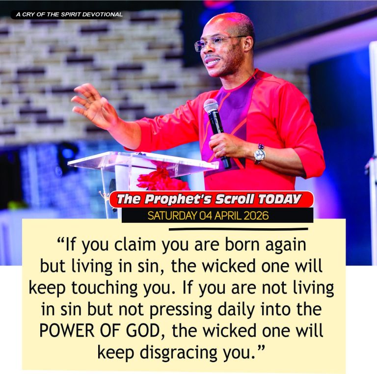 THE CRY OF THE SPIRIT DEVOTIONALS – BY RICHARD E. S. TAKIM