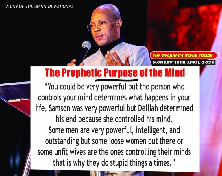 THE CRY OF THE SPIRIT DEVOTIONALS – BY RICHARD E. S. TAKIM