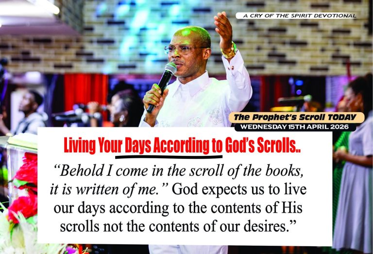 THE CRY OF THE SPIRIT DEVOTIONALS – BY RICHARD E. S. TAKIM