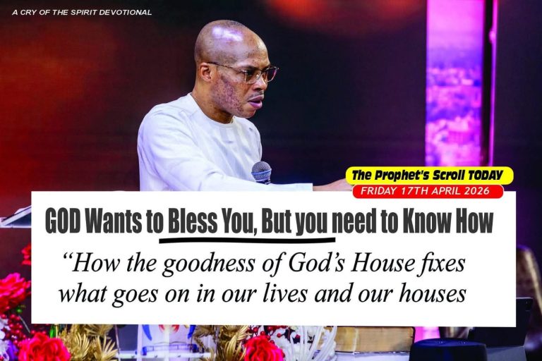 THE CRY OF THE SPIRIT DEVOTIONALS – BY RICHARD E. S. TAKIM