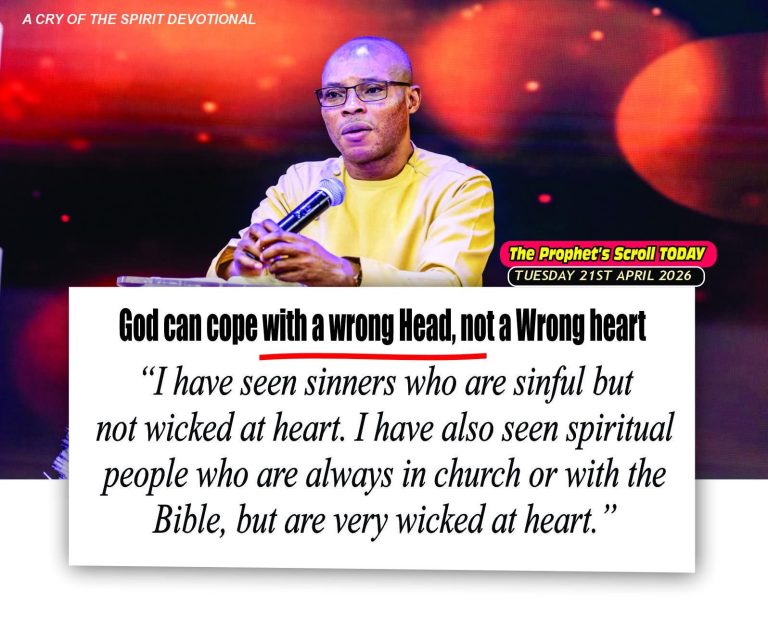 THE CRY OF THE SPIRIT DEVOTIONALS – BY RICHARD E. S. TAKIM