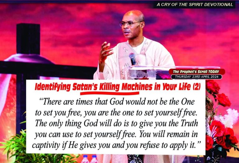 THE CRY OF THE SPIRIT DEVOTIONALS – BY RICHARD E. S. TAKIM