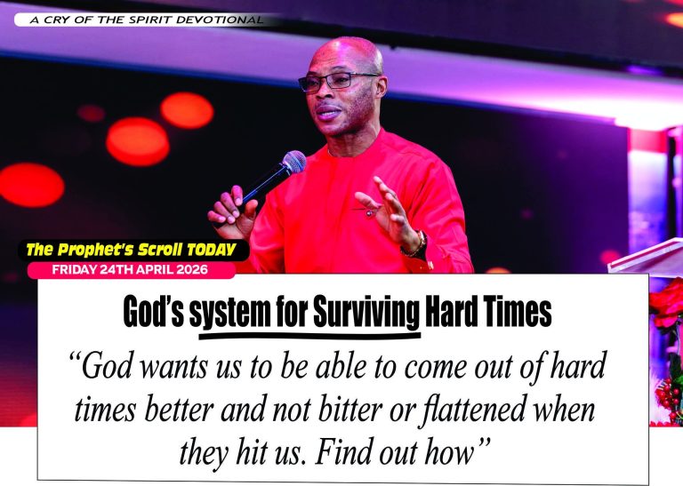 THE CRY OF THE SPIRIT DEVOTIONALS – BY RICHARD E. S. TAKIM