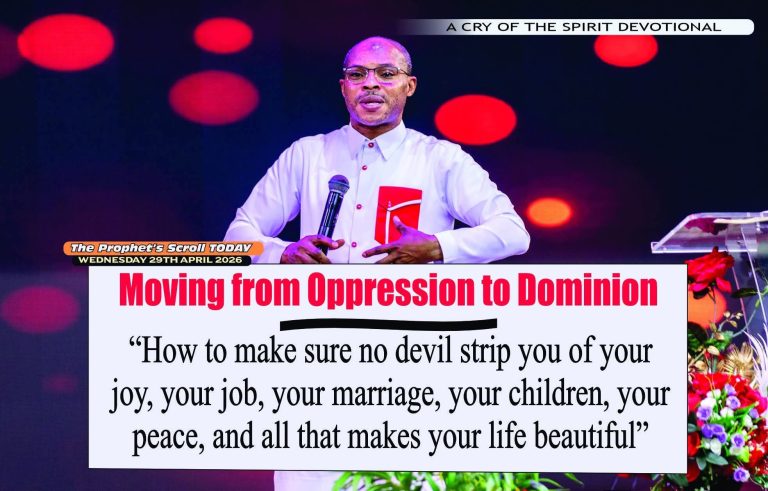 THE CRY OF THE SPIRIT DEVOTIONALS – BY RICHARD E. S. TAKIM