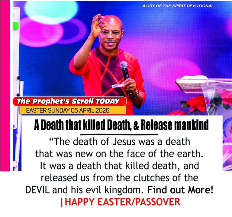 THE CRY OF THE SPIRIT DEVOTIONALS – BY RICHARD E. S. TAKIM