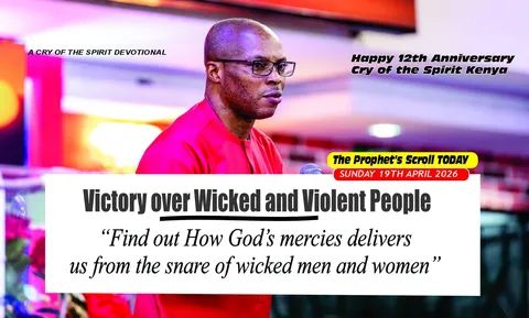 THE CRY OF THE SPIRIT DEVOTIONALS – BY RICHARD E. S. TAKIM