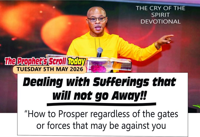 THE CRY OF THE SPIRIT DEVOTIONALS – BY RICHARD E. S. TAKIM