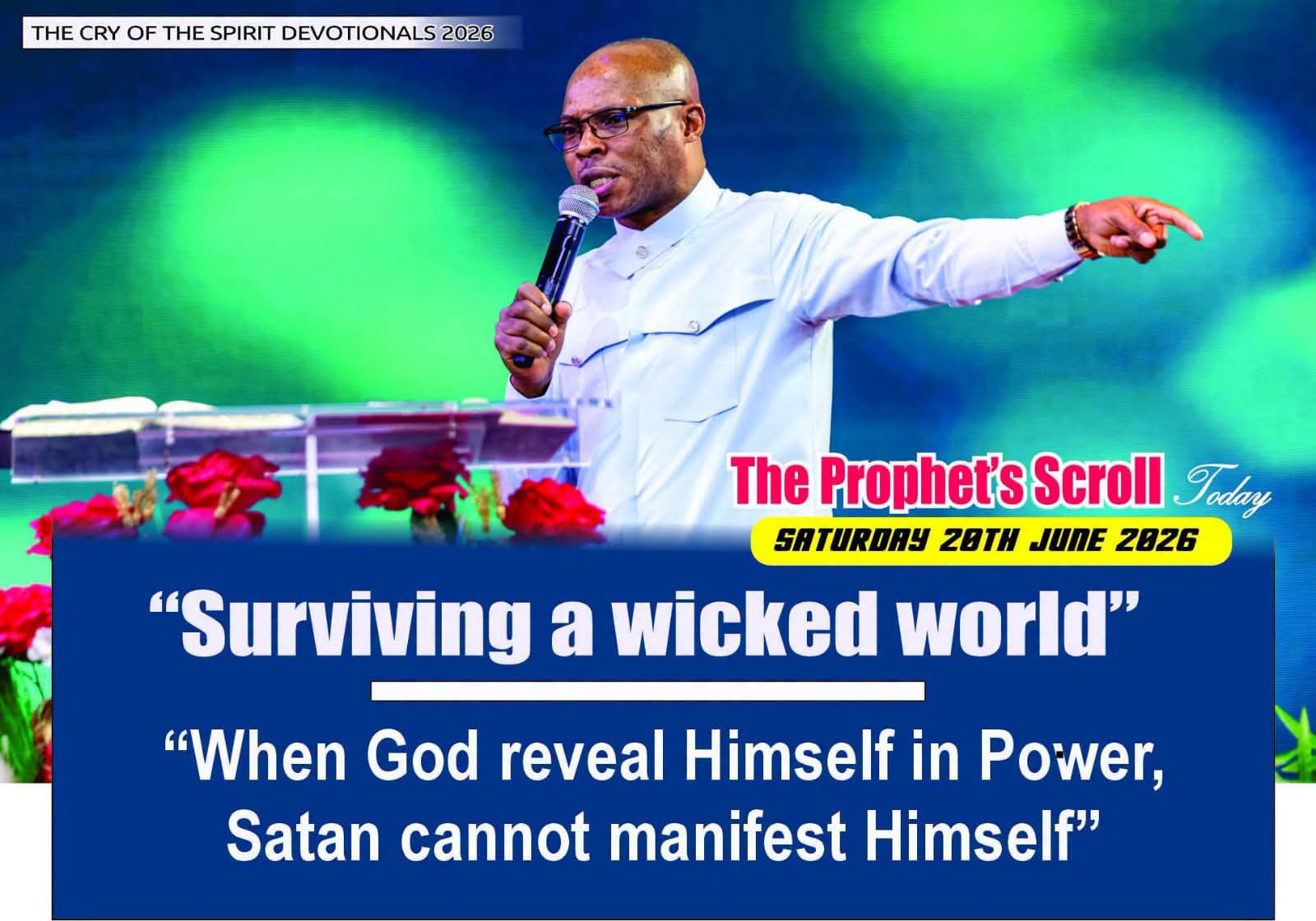 THE CRY OF THE SPIRIT DEVOTIONALS – BY RICHARD E. S. TAKIM